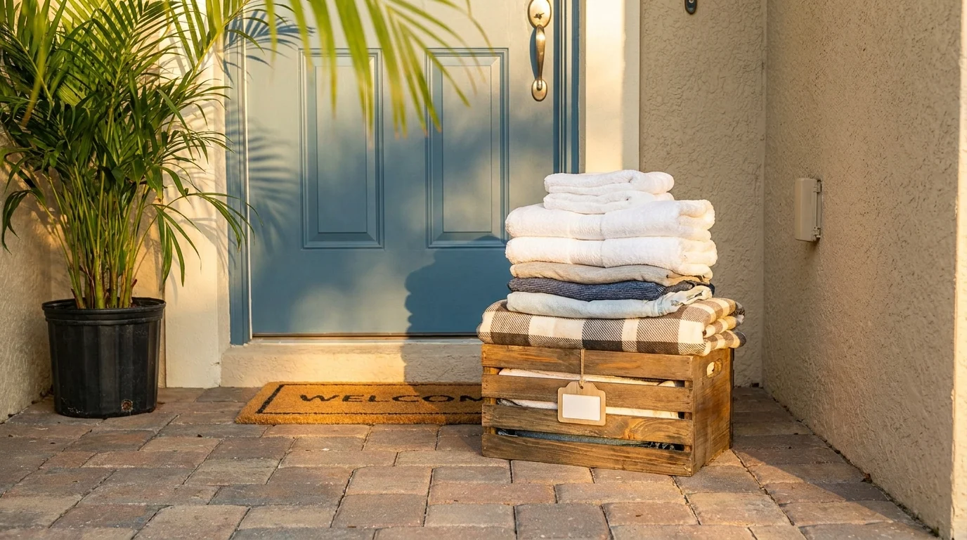 Fresh, folded same-day laundry ready for delivery across Orlando — A7 Laundry